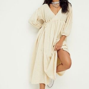 Free People Maxi Dress, great for out of the shower or over a bathing suit